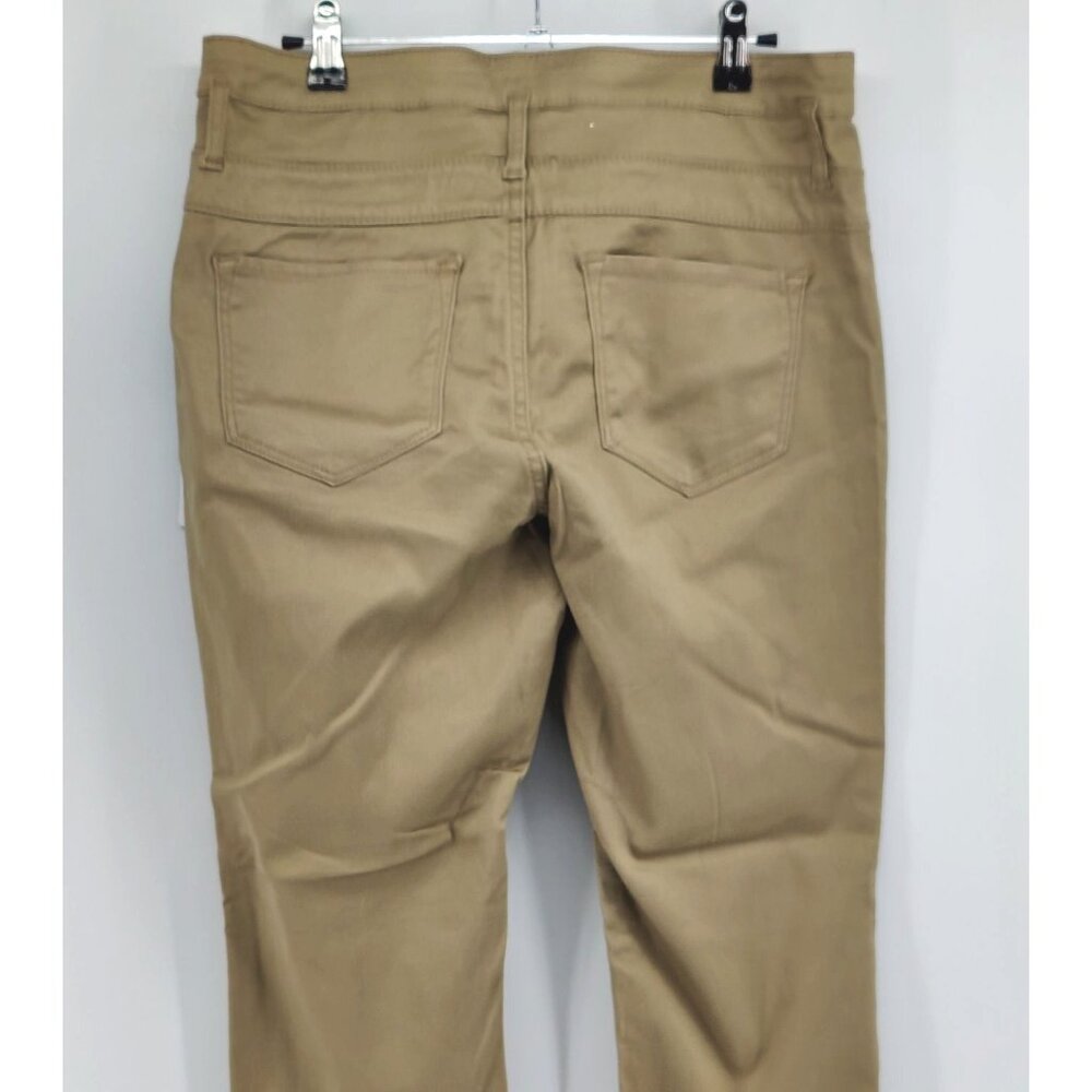 New Nobo Mid-Rise Skinny Super Stretch Fabric Khaki Pants Size 13 - Picture 6 of 8